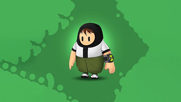 Ben Fall Guys X Ben 10 - hdwallpaper4k