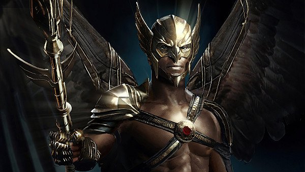 Black Adam Hawkman 4k wallpaper