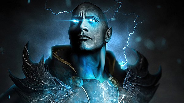 Black Adam Lightning wallpaper