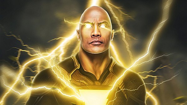 Black Adam Lightning Power 4k - hdwallpaper4k