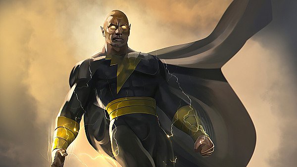 Black Adam Rock 2020 4k wallpaper