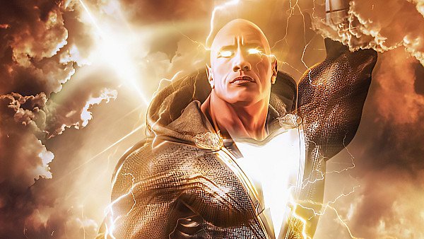 Black Adam Rock 2020 wallpaper