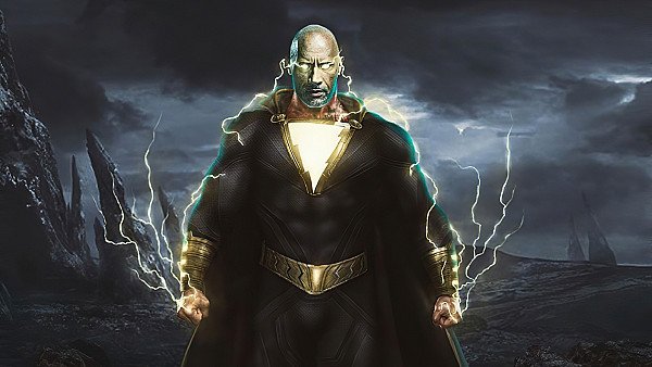 Black Adam Rock 4k wallpaper