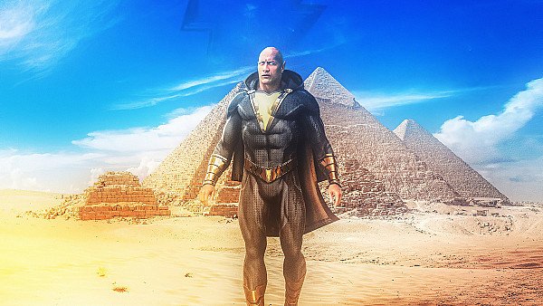 Black Adam Rock wallpaper