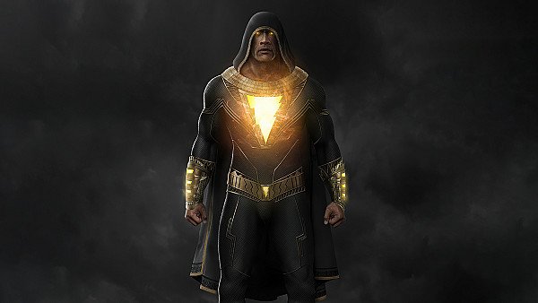 Black Adam Suit Concept Art 4k wallpaper