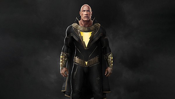 Black Adam Suit Concept No Hoodie wallpaper