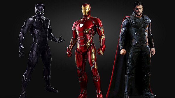 Black Panther Iron Man Thor 4k - hdwallpaper4k