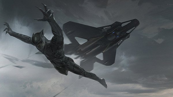 Black Panther Marvel Art - hdwallpaper4k