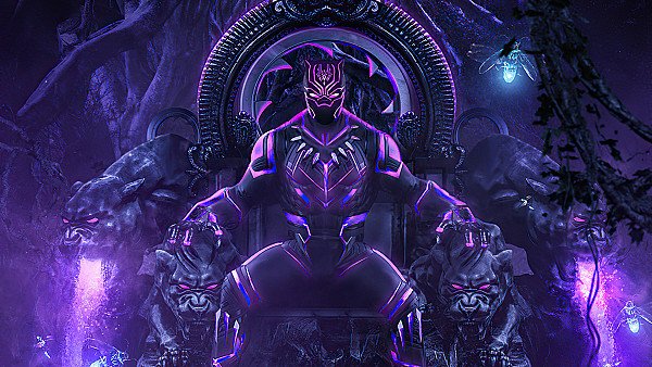 Black Panther Throne 2020 - hdwallpaper4k