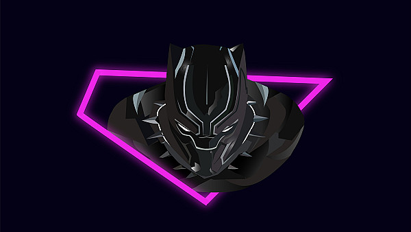 Black Panther Vector Art - hdwallpaper4k