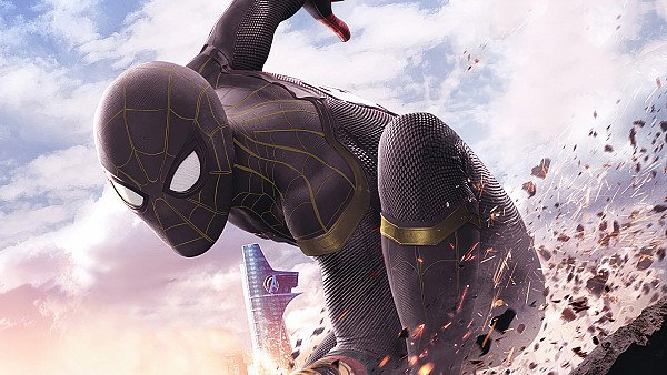 Black Spiderman 2023 - hdwallpaper4k