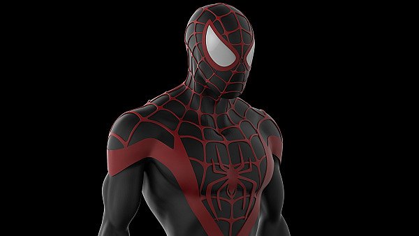 Black Spiderman 4k Artwork - hdwallpaper4k