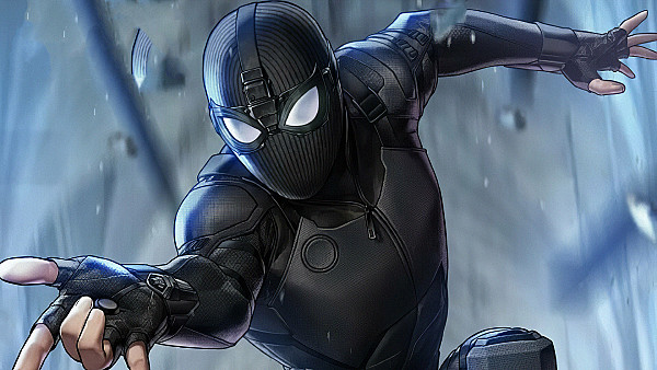 Black Suit Spider - hdwallpaper4k