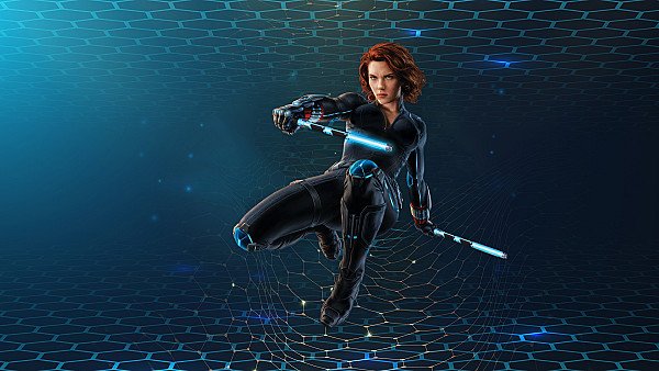 Black Widow 3D 4k wallpaper