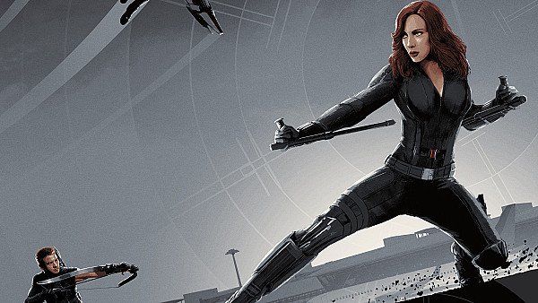 Black Widow Poster Art - hdwallpaper4k