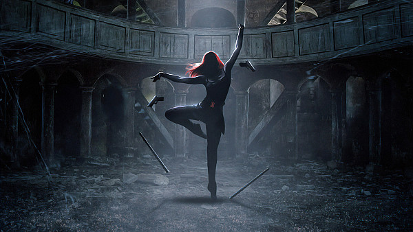 Black Widow The Dance 4k - hdwallpaper4k