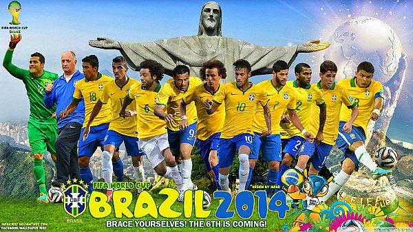 BRAZIL 2014 - hdwallpaper4k