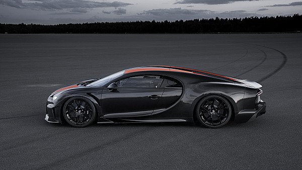 Bugatti Chiron Prototype 2019 Side View - hdwallpaper4k