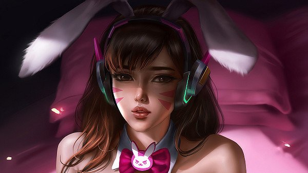 Bunny Dva Overwatch - hdwallpaper4k