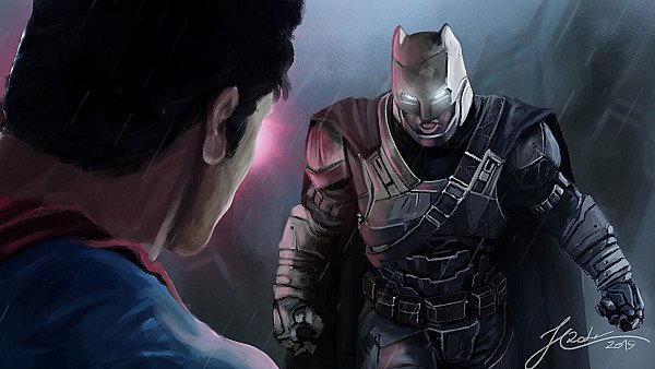 BvS Artwork wallpaper