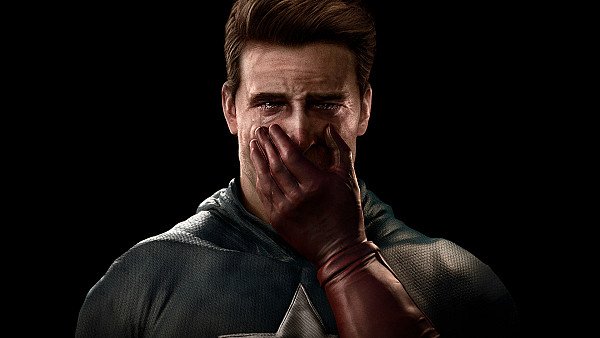 Captain America Crying - hdwallpaper4k