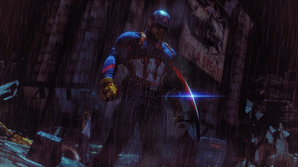 Captain America Fight Must Go On - hdwallpaper4k