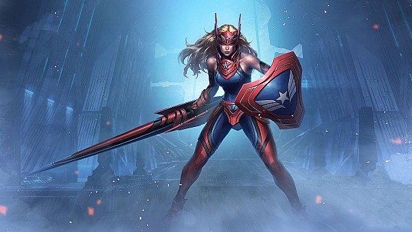 Captain America Girl Marvel Contest Of Champions - hdwallpaper4k