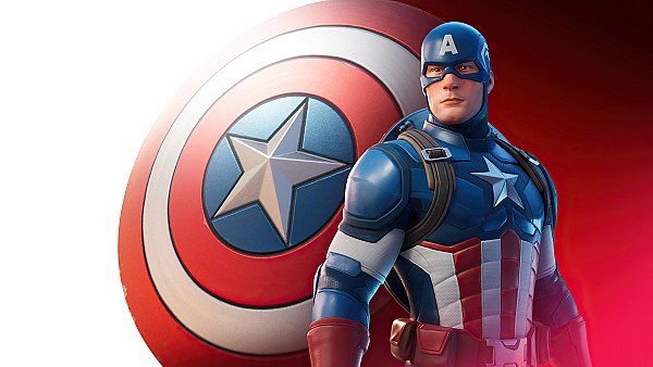 Captain America In Fortnite - hdwallpaper4k