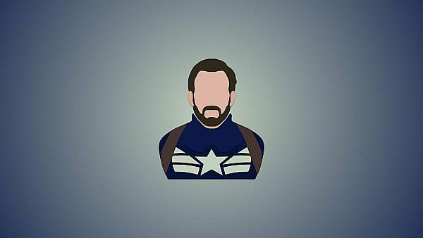 Captain America Minimalism 12k - hdwallpaper4k