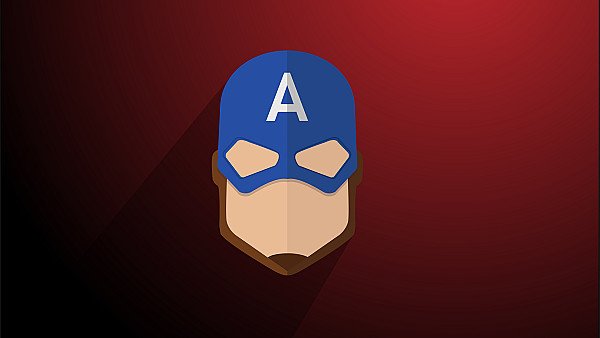 Captain America Minimalist - hdwallpaper4k