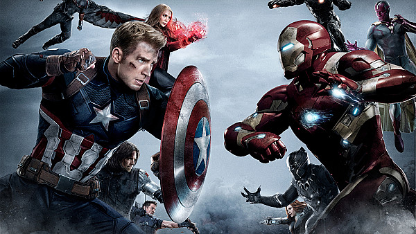 Captain America Vs Iron Man Team - hdwallpaper4k