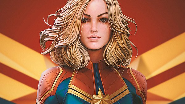 Captain Marvel Newartwork - hdwallpaper4k