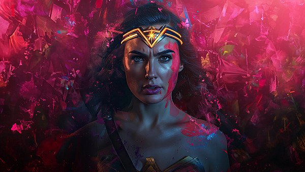 Celestial Wonder Woman - hdwallpaper4k