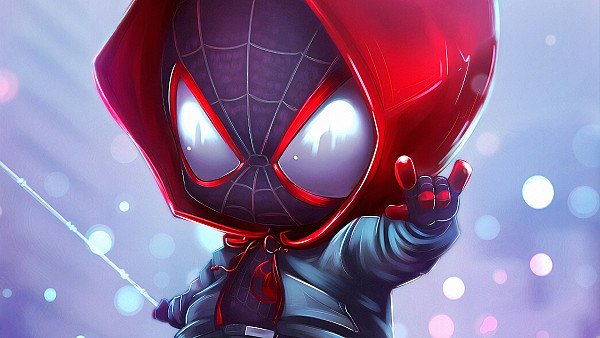 Chibi Spider Miles wallpaper