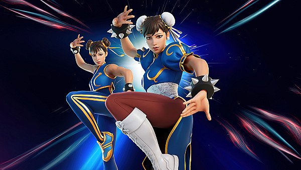 Chun Li Street Fighter Fortnite 2021 4K - hdwallpaper4k