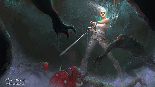 Ciri Bloodbath 4k wallpaper