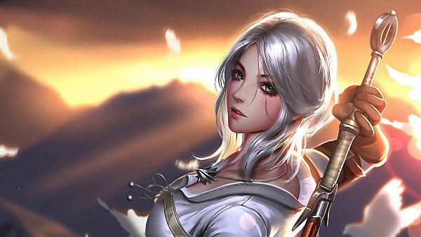 Ciri Fanart 4k wallpaper