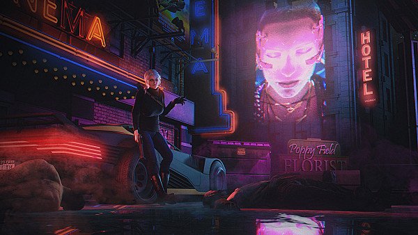 Ciri In Cyberpunk Life 5k - hdwallpaper4k