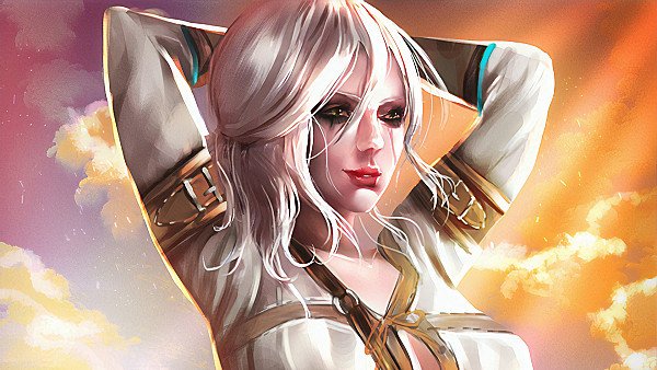 Ciri Sketch Paint Art wallpaper