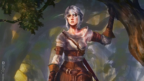 Ciri The Witcher 3 4k wallpaper