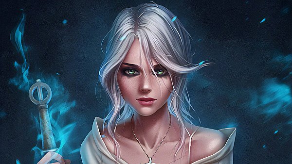 Ciri The Witcher 3 Art wallpaper