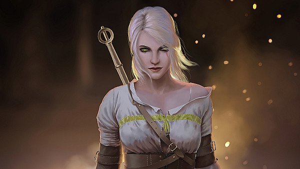 Ciri The Witcher 3 Wild Hunt 4k wallpaper