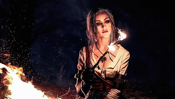 Ciri The Witcher Cosplay 4k wallpaper