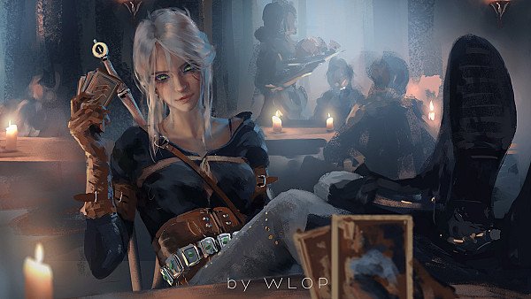 Ciri Witcher 3 Fanart wallpaper