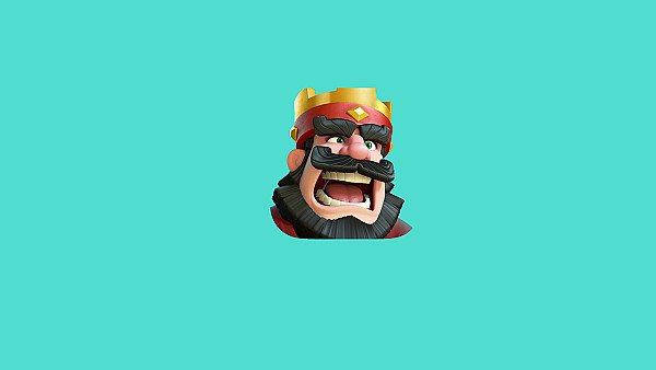 Clash Royale King wallpaper