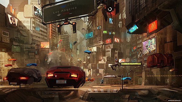 Concept Art Cyberpunk 2077 - hdwallpaper4k