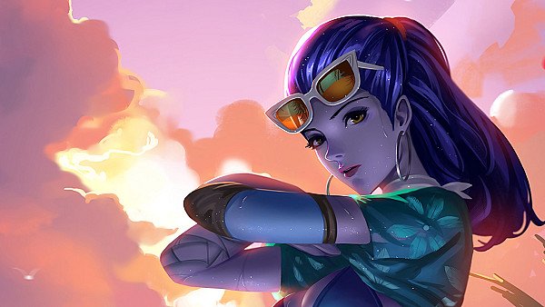 Cote Dazur Widowmaker Overwatch Artwork 4k - hdwallpaper4k