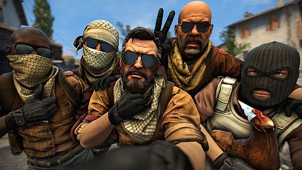 Counter Strike Selfie Time 4k wallpaper