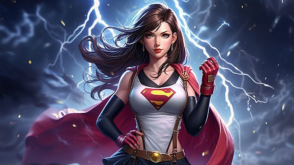 Crackle Of The Lightning Supergirl - hdwallpaper4k