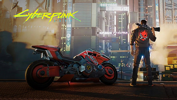 Cyberpunk 2077 Bike Game - hdwallpaper4k